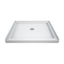 DreamLine White 42 x 42 in. Square Shower Base 