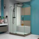 DreamLine Tuxedo 76 x 34-1/2 in. Frameless Sliding Shower Door 