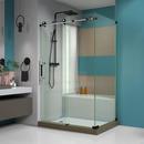 DreamLine Tuxedo 76 x 34-1/2 in. Frameless Sliding Shower Door 