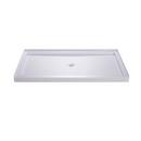 DreamLine White 34X60X76 3/4 C SHBS QWALL-5 BW WHT 