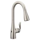 Moen Spot Resist&trade; Stainless Single Handle Pull Down Touchless Kitchen Faucet with Power Clean, Reflex and MotionSense Wave Technology 