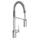 Moen Chrome Single Handle Pull Down Touchless Kitchen Faucet with Power Clean and MotionSense Wave Technology 