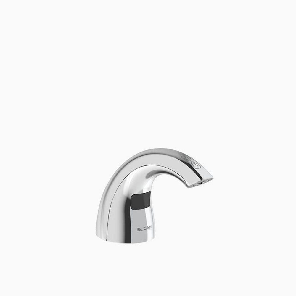 Sloan Polished Chrome 20 oz. Deck Mount Metal Soap Dispenser with Pump and Soap 