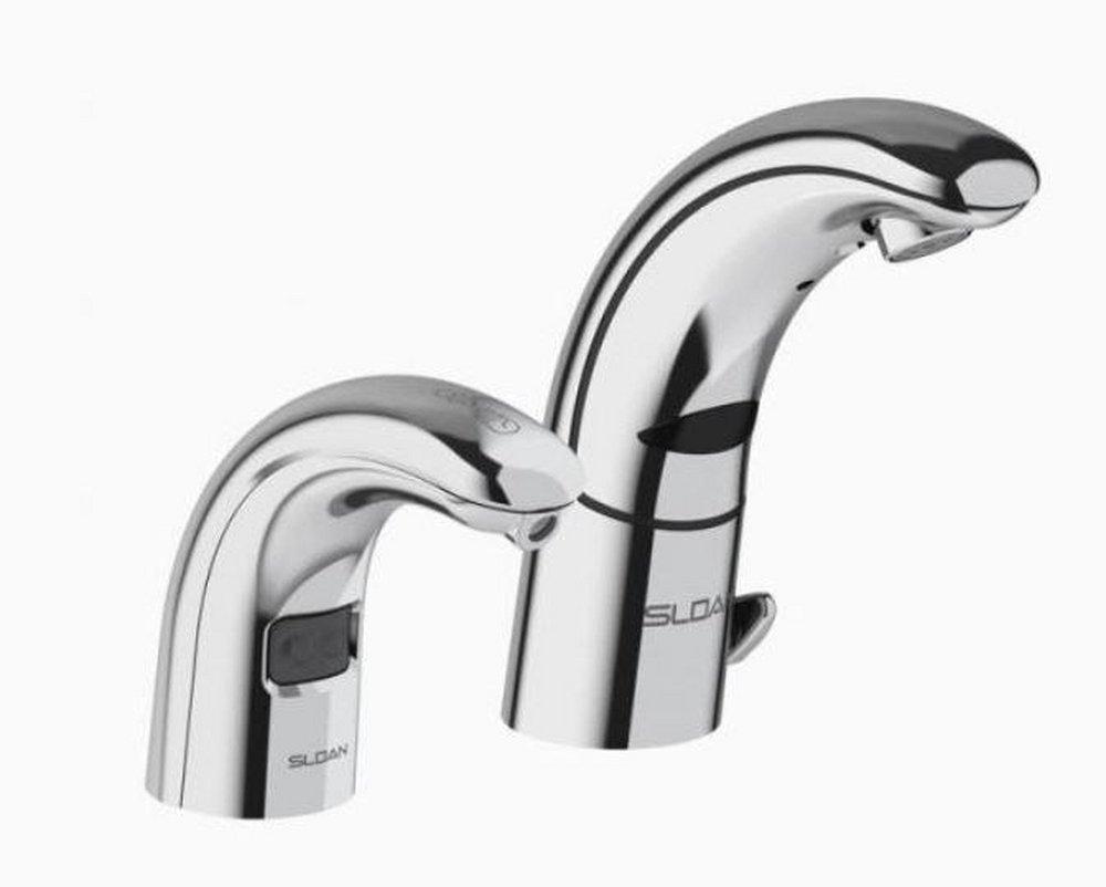 Sloan Valve Polished Chrome Deck Mount Service Faucet 