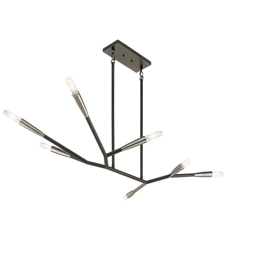 Kichler Lighting Black 60W 7-Light Chandelier 