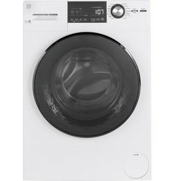 Energyy Star 24"W 2.4 cu. ft. Electric Front Load Washer with Steam Setting in White