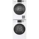GE&reg; White 23-7/16 in. 4.1 cu. ft. Electric Dryer 
