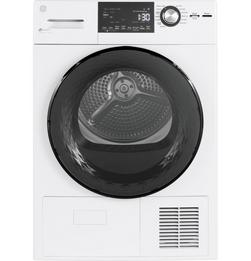 23-7/16 in. 4.1 cu. ft. Electric Dryer in White