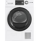 GE&reg; White 23-7/16 in. 4.1 cu. ft. Electric Dryer 