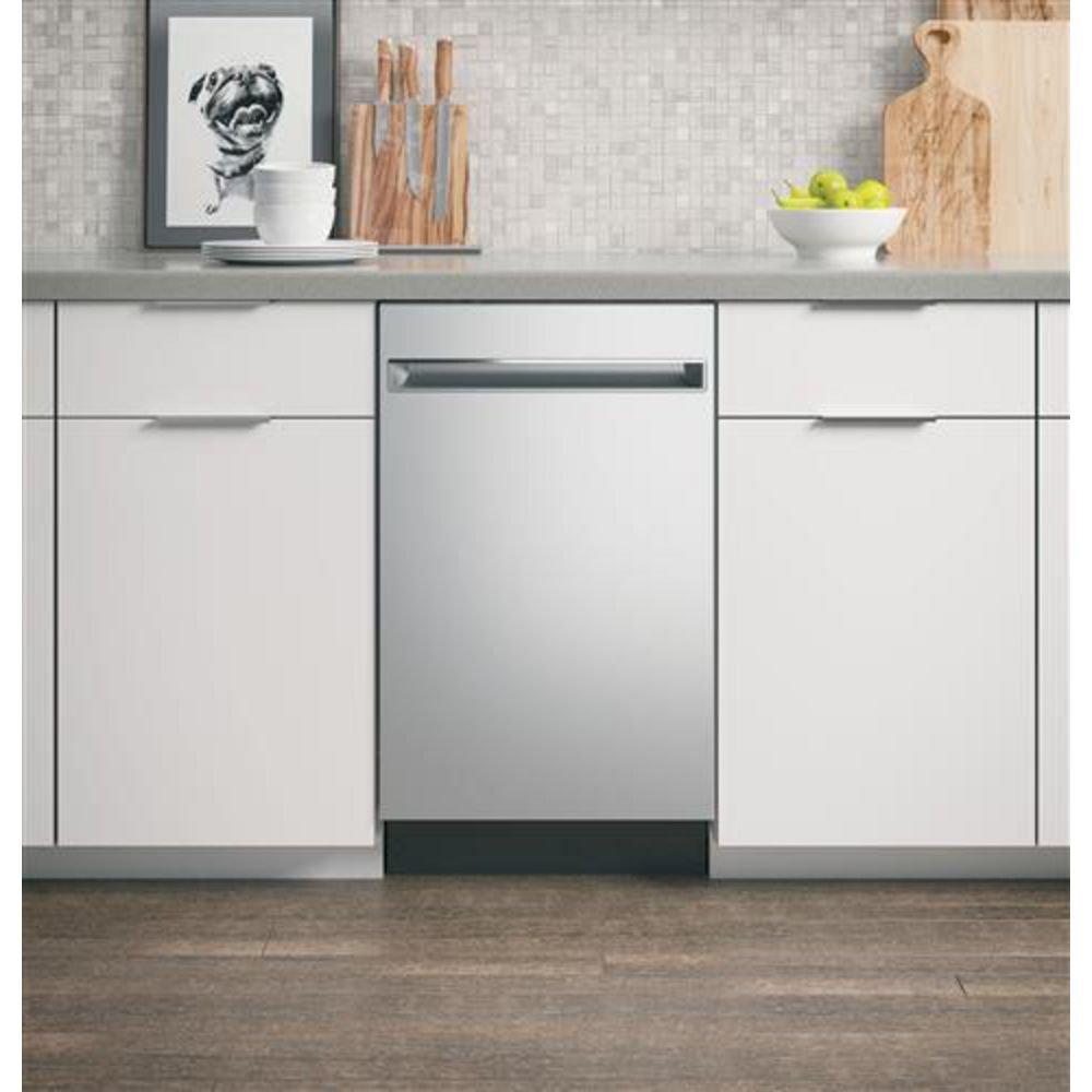 GE Profile&trade; Stainless Steel 17-3/4 in. 8 Place Settings Dishwasher 