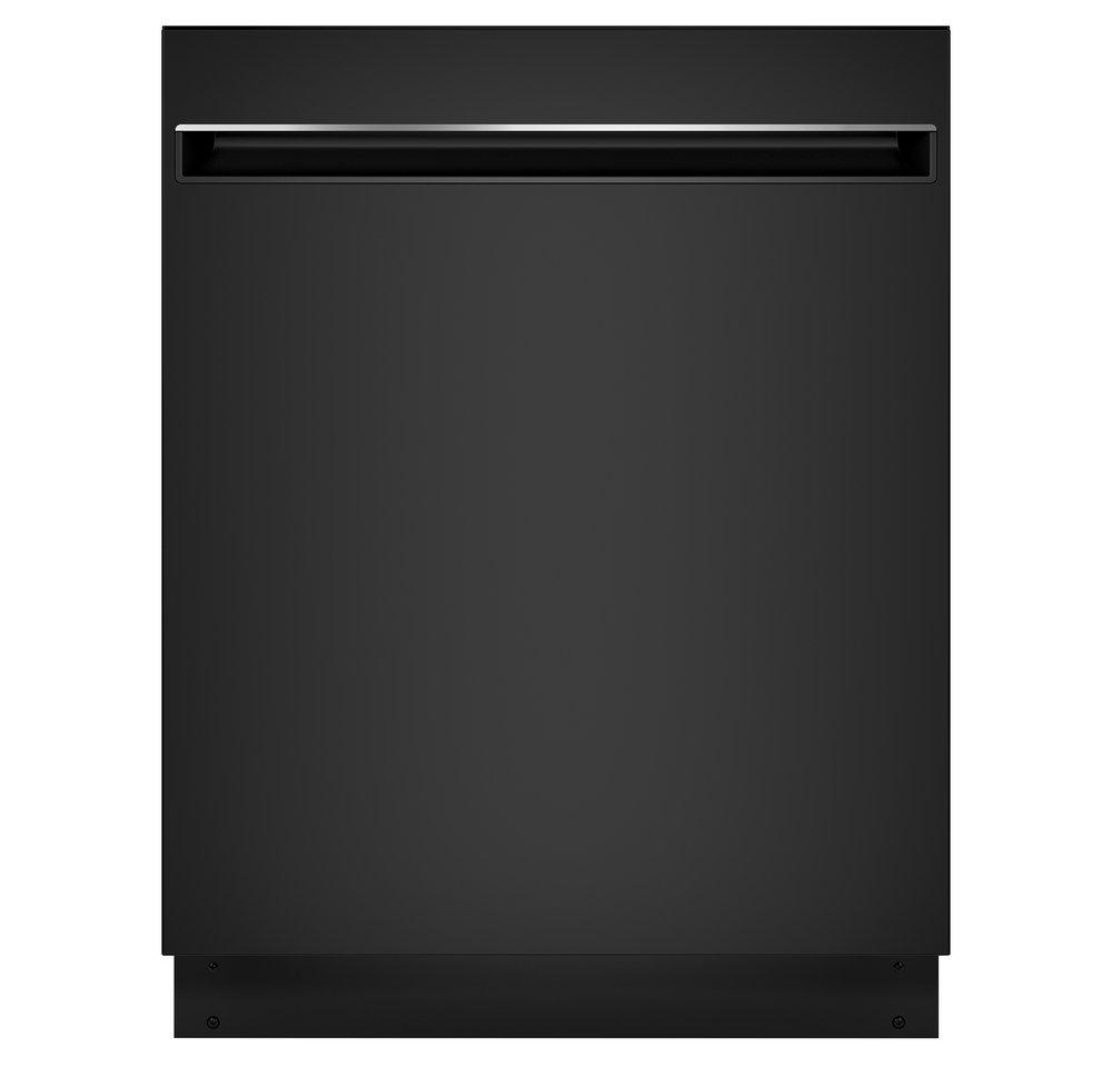 GE&reg; Black 23-3/4 in. 12 Place Settings Dishwasher 