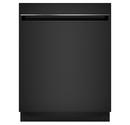 GE&reg; Black 23-3/4 in. 12 Place Settings Dishwasher 