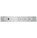 GE&reg; Stainless Steel 23-7/8 in. Electric 4-Burner Smoothtop Freestanding Range 