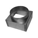 18 in. Square-to-Round Duct Adapter