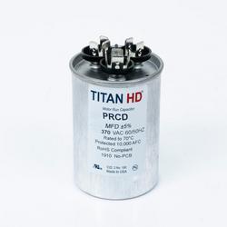 50/10 mfd 370V Dual Round Run Capacitor
