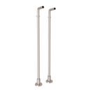 ROHL&reg; Satin Nickel 1/2 in. Brass Floor Pillar Leg 