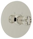 Single Handle Thermostatic Valve Trim in Polished Nickel