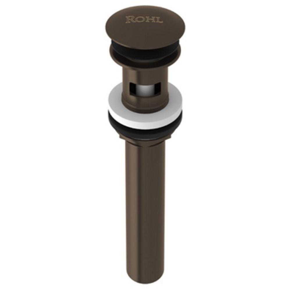 ROHL&reg; Tuscan Brass Slotted Touch Seal Dome Drain Assembly 