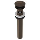 Slotted Touch Seal Dome Drain Assembly in Tuscan Brass