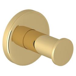 1-Hook Robe Hook in Unlacquered Brass