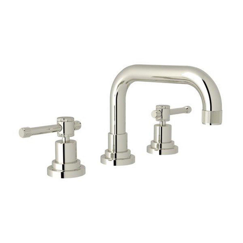ROHL&reg; Polished Nickel Two Handle Widespread Bathroom Sink Faucet 