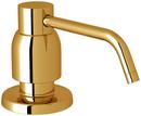 Perrin & Rowe&reg; Unlacquered Brass 2-3/4 in. 16 oz. Kitchen Soap Dispenser 