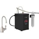 Perrin & Rowe&reg; Satin Nickel Single Handle Lever Water Filter Faucet 