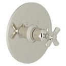 Single Handle Thermostatic Valve Trim in Polished Nickel