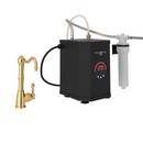 Single Handle Lever Water Filter Faucet in Italian Brass