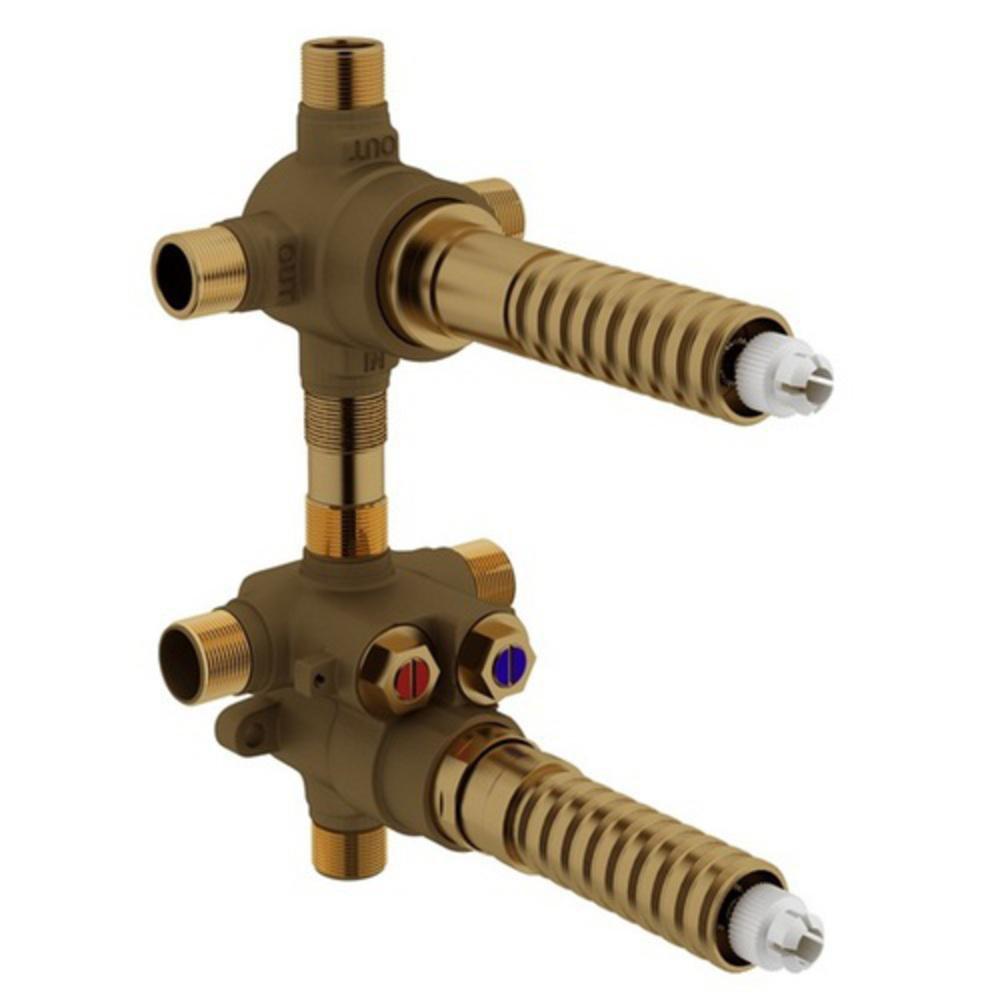 ROHL&reg; Unfinished 1/2 in. Thermostatic Shower with Diverter 