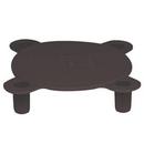 Essentra Components Black Studded Raised Face Plastic Flange Protector 