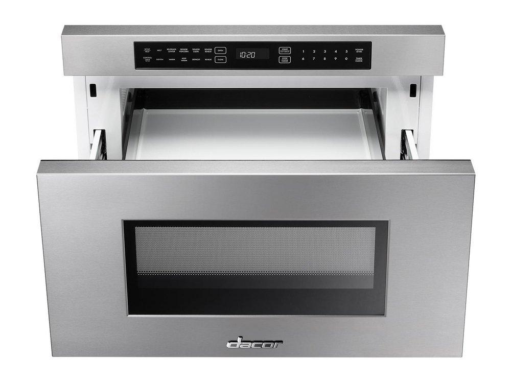 Dacor Stainless Steel 15-7/8 in. 1.2 cu. ft. 950 W Built-In Microwave 