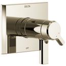 2.5 gpm Thermostatic Valve Only with Single-Handle in Polished Nickel