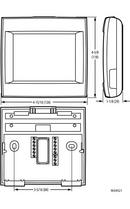 Honeywell Home Arctic White THM5421R1021 Equipment Interface Module Programmable Thermostat 