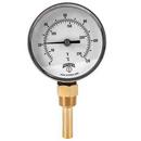 3 in. 0 to 200 Deg F 4-Stem Bimetal Thermometer