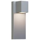 Visual Comfort & Co. Modern Silver 26.2W 2-Light 13 in. Outdoor Wall Sconce 