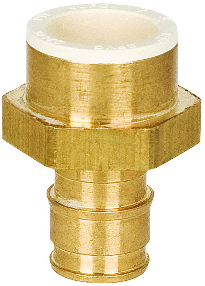 Sioux Chief PEX Expansion x Socket Weld 180 F Brass Adapter 