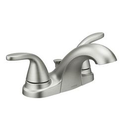 Two Handle Centerset Bathroom Sink Faucet in Spot Resist&trade; Brushed Nickel
