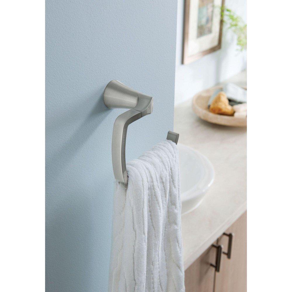 Moen Brushed Nickel Towel Ring 