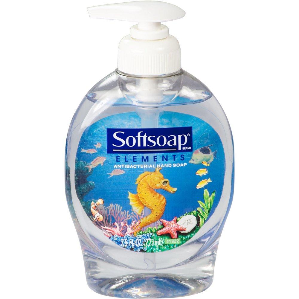 Softsoap Clear Soft Soap Antibacterial Liquid Hand Soap (Case of 6) 