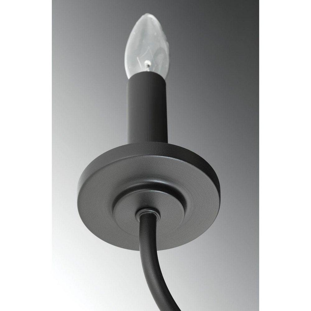 Progress Lighting Antique Bronze 60W 6-Light Candelabra E-12 Incandescent Chandelier 