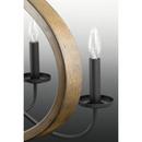 Progress Lighting Antique Bronze 60W 6-Light Candelabra E-12 Incandescent Chandelier 