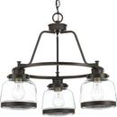 Progress Lighting Antique Bronze 75W 3-Light Medium E-26 Incandescent Chandelier 