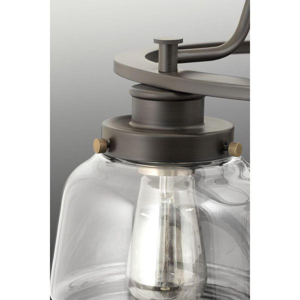 Progress Lighting Antique Bronze 75W 3-Light Medium E-26 Incandescent Chandelier 