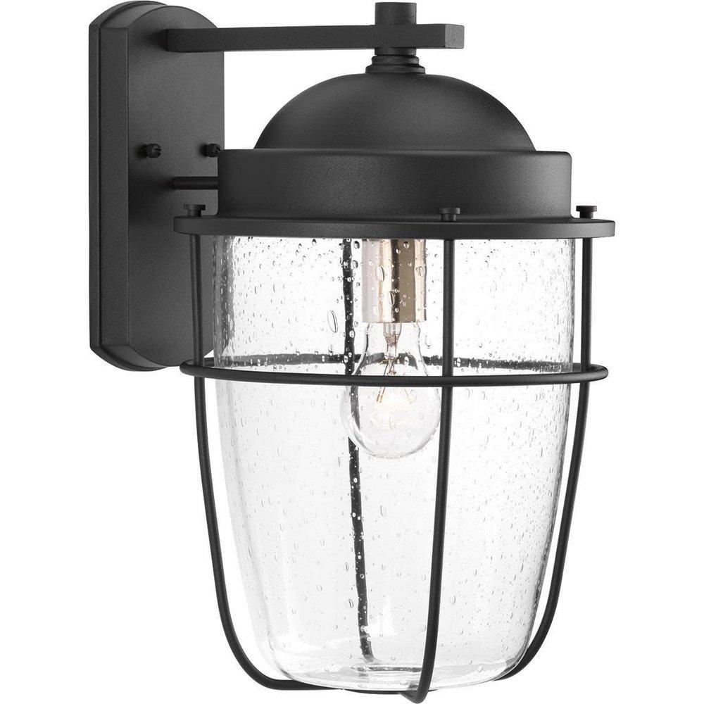 Progress Lighting Black P560067-031 1-100W MED WALL LANTERN 