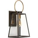 Progress Lighting Antique Bronze 100W 1-Light Medium E-26 Incandescent Outdoor Wall Sconce 