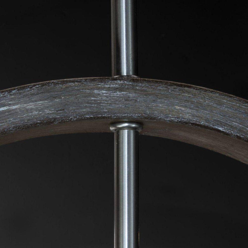 Progress Lighting Brushed Nickel 60W 6-Light Candelabra E-12 Incandescent Chandelier 