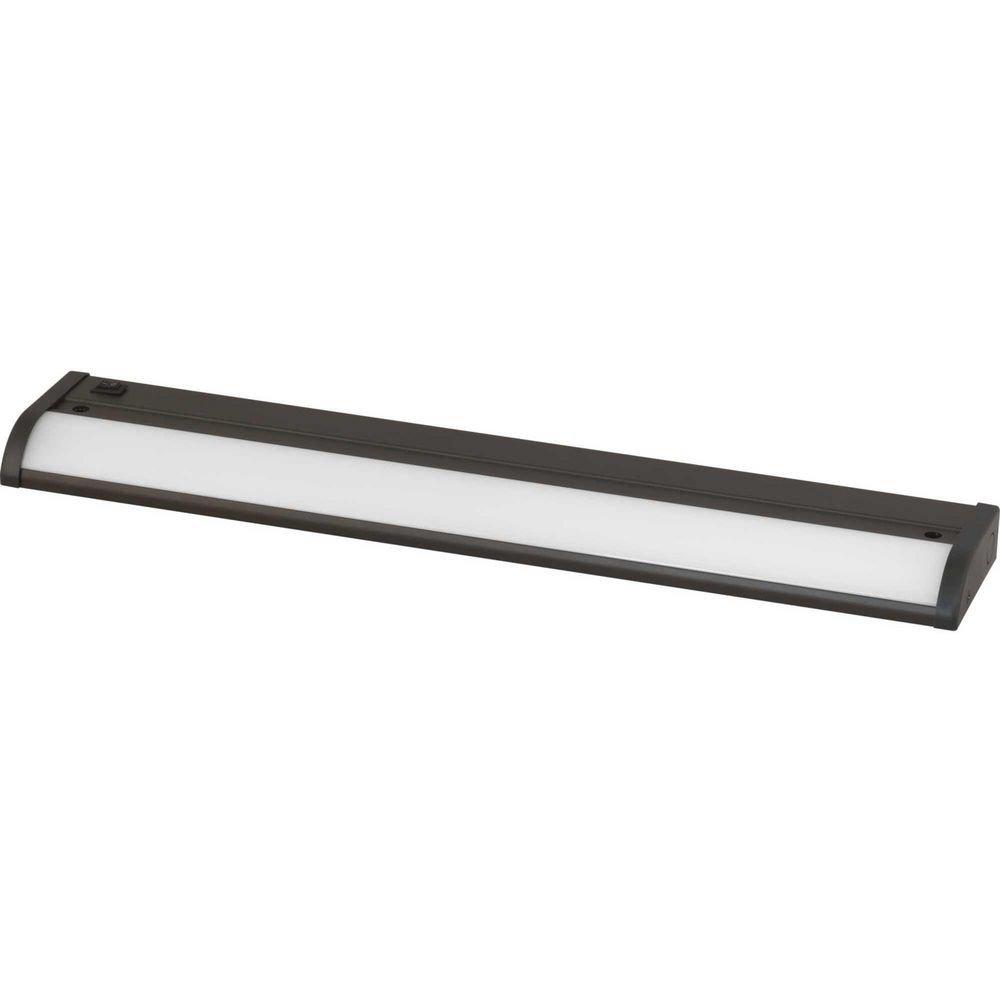 Progress Lighting Antique Bronze 12.5W 1-Light LED Under Cabinet Light Bar 