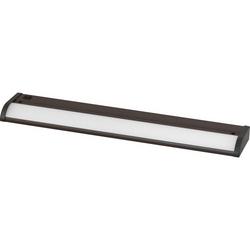 12.5W 1-Light LED Under Cabinet Light Bar in Antique Bronze