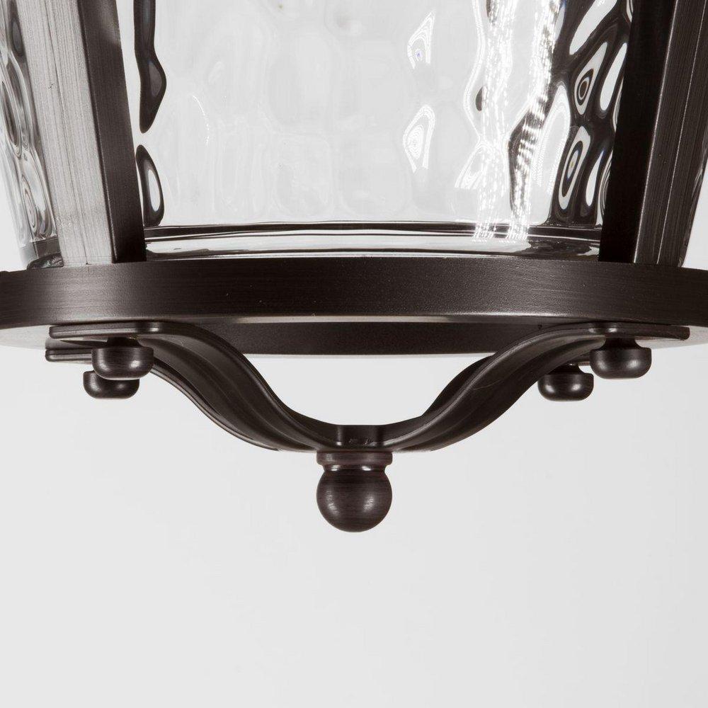 Progress Lighting Antique Bronze 58W 5-Blade Indoor Ceiling Fan with 52 in. Blade Span and LED Light 